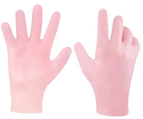 OFFIGAM Guantes Hidratantes Para Mujer Antisequedad Para Uso Diurno y Nocturno Reparar Manos Secas Ásperas y Agrietadas