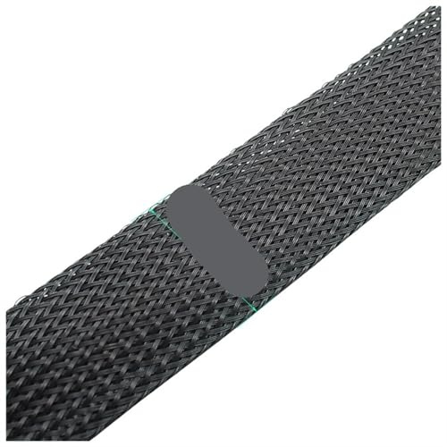 SHENJMAI Cable Tidy Sleeve 1/5/10/50/Meter Black Insulated Braid Sleeving 4/6/8/10/12/14/20/25mm Tight Wire Cable Gland Protection Cable Sleeve(25MM,1 Meter)