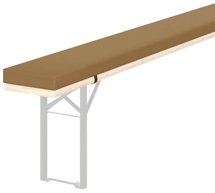Padded Beer Bench Cushion for Garden & Patio Washable & Removable Fits 220x25/200x25/180x30 cm Ideal for Indoor & Outdoor Seating 180x23x3 cm