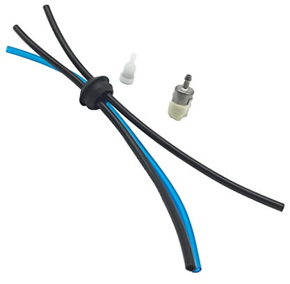 Neue Ersatztrimmer 3 Loch Brenngas Tank Tülle Kraftstoffleitung Filter