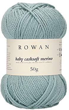 Rowan 9802218-00108 Handstrickgarn, 57% Wolle, 33% Polyacryl, 10% Kaschmir, Seagreen, onesize