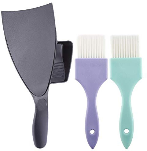 Uonlytech 3pièces Set De Outils De Capillaire Kit De Brosse Et Plaque De Coloration Accessoires De Salon Pour Pour Expérience De Sans Désordre