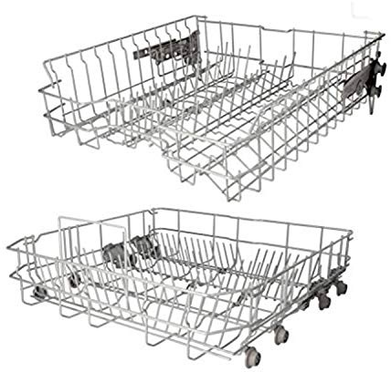 DREHFLEX - KORB-SET46 - Geschirrkorb Korb - SET für diverse Spülmaschinen von Bosch Siemens Neff Constructa - Oberkorb passt für 20000272 - Unterkorb 20000273