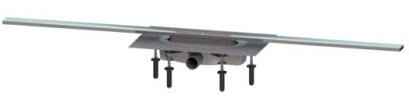 KESSEL Duschrinne Linearis Infinity 60 L: 1200 mm, DN 40, Edst. geb., Megastop 45300.12