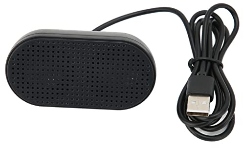 Mini Altavoz USB para Computadora para Computadora Portátil Reproductor Estéreo con Unidad de Altavoces Dobles Decodificador de Tarjeta de Sonido Incorporado para Computadora