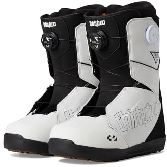Thirtytwo Bottes de snowboard Lashed Double BOA pour homme, blanc/noir, 44 EU