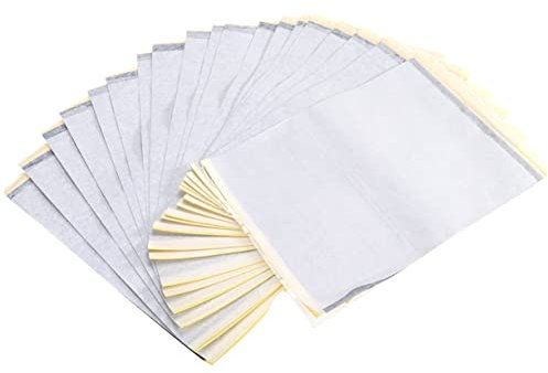 Lurrose 40stücke Transferpapier Für Tattoos Transparentes Stanzpapier Geeignet Für Drucker Und Handzeichnungen Für Schablonentechniken Und Thermokopierer