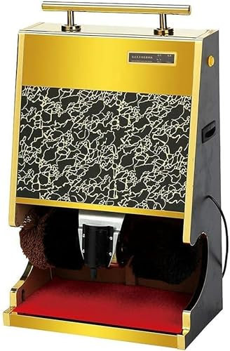 XENITE Nettoyeur Automatique de Semelles de cireuse de Chaussures, Machine de Cirage de Chaussures, Machine de Polissage de Chaussures électrique de cireuse de Chaussures de Luxe Haut de Gamme Propre