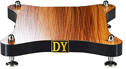 Pieds d'Enceintes Supports d'enceintes Universels, Supports d'enceintes en Bois pour Supports d'enceintes de Bureau et de Satellite HiFi Home-Cinéma, pour Une Meilleure Expérience d'écoute améliorée (