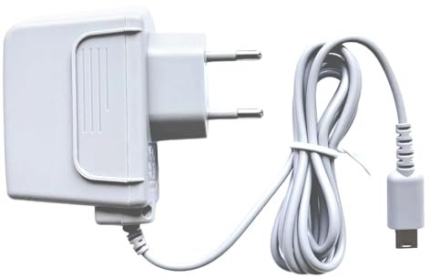 Caremore Chargeur pour Nintendo 3DS/ 3DS XL, Adaptateur Chargeur pour Nintendo 2DS/ 2DS XL/DSi/DSi XL/New 3DS,Adaptateur d’Alimentation Portable pour la Recharge des Consoles de Jeux,1.1m(Gris)
