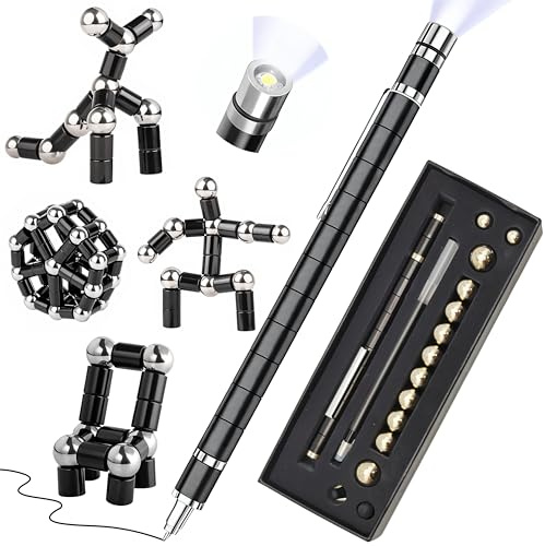 Gifts for Men Dad Teenage,Magnetic Fidget Pen, Birthday Gifts | Stocking Stuffers Fillers for Boys Kids, Mens Dad Gift for Christmas Secret Santa, Cool Gadgets for Men, School Supplies
