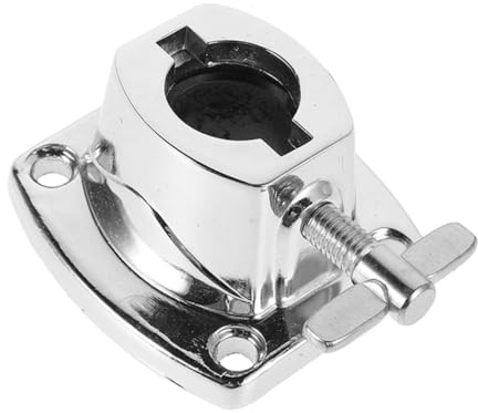 YARNOW Soporte de Montaje para Platillos en Batería de Percusión, Abrazadera Metálica Estable y Flexible para Tom y Bombo en Escenarios Variados
