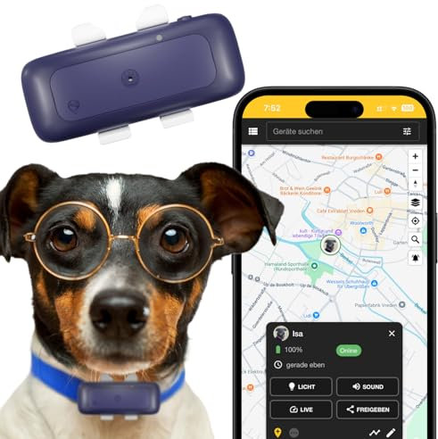 LocoGPS 4G Tracker für Hunde | Weltweite Ortung | Faire Abopreise | 30 Tage risikofrei testen