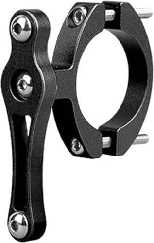Black Bike Water Bottle Holder Handlebar Mount,Adjustable Universal for Motorcycle E-Bike Water Bottle Cage Mount Adapter Clamp Cup Holder Easily Install on Seat Post Hydration,Bike Water Bottle Cages