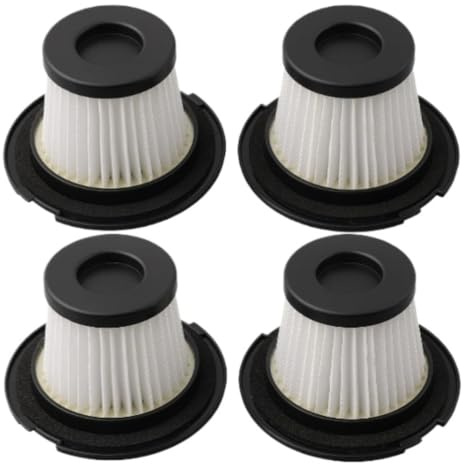 StarRing 2/4/6 PCS Replacement Parts Filters Fits for Goodmans Cordless For Vacuum Cleaner, Fits Model 374919 Vacuum Cleaner Spare Parts Accessories Hepa Filter (4PCS)