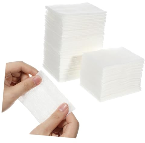 DECOMELODY 2 Packungen Dehnbare Baumwollpads pro Packung Sanftes Make Up Entferner Pad für Gesicht Toner Wattepads für Empfindliche Haut
