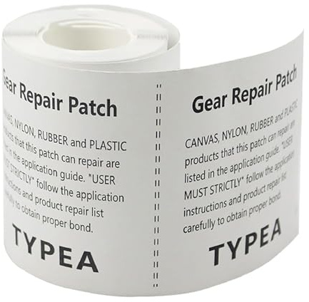 AFIODA 2PCS Clear Waterproof Repair Tape | TPU Tenacious Patch for Down Jackets, Puffer Coats, Tents, Inflatables & RV Awnings - Invisible Self-Adhesive Fabric Fix