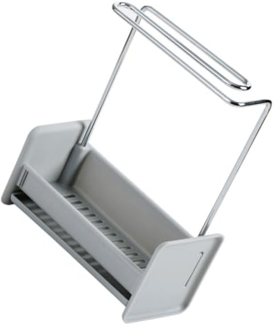 ELEOUTI Organizador para Estropajos y Bayetas, Porta Esponjas de Cocina en Acero Inoxidable, Soporte Multifuncional para Fregadero