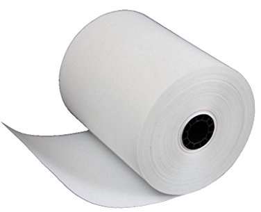 Thermal Paper Rolls 3 1/8 x 230 - American Made: [50/pack] BPA Free 48 GSM Solid Tube Core CC Receipt paper for POS terminals Cash Registers Stations SCP700 TSP100 TSP300 TSP400 TSP500 TSP600