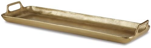 Signature Design by Ashley Posy Tray, Gold Finish