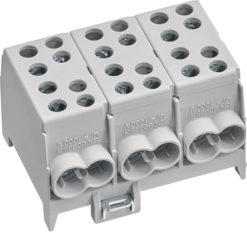 Hauptleitungsabzweigklemme grau, 3pol. KH35L3 3250613780302 Hager