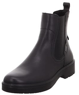 Legero Stivali da donna Mystic leggermente foderati Gore-tex Chelsea, Nero 0100, 39 EU