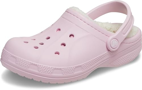 Crocs Unisex Adulto Ralen Lined Clog Zueco, Ballerina Pink/Oatmeal, 46/47 EU