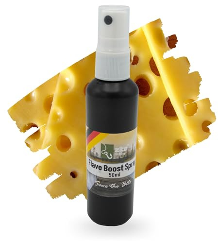Zite Fishing Flave Boost Aroma-Spray – Köder-Aktivierendes Bait-Flavour | 50ml - Für alle Köderarten wie Trout Spoons, Gummiköder und Naturköder