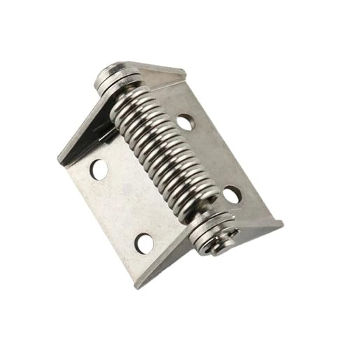 Selbstschließend Feder Scharnier Edelstahl-Scharnier mit selbstschließender Rückholfeder und großer Tragfähigkeit Federbelastete Scharniere(70mm StainlessSteel)