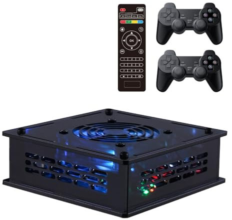 STMKB Super Console X da 256 GB, Console per Videogiochi retrò con Oltre 50.000 Giochi Integrati, Compatibile con PS1/PSP/MAME, Supporta Il Download dei Giochi da Solo, per PSP/N64/NDS/PS1