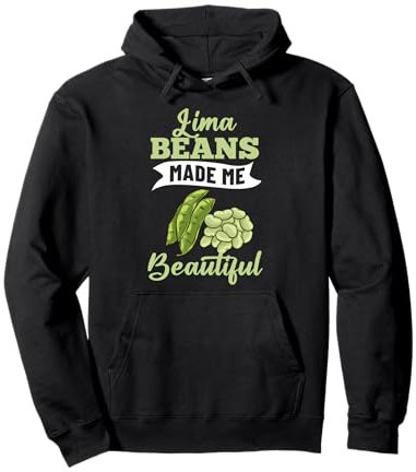 Lima Bean Funny Planting Vegetable Seeds Pullover Hoodie