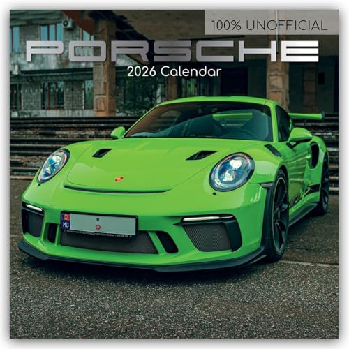 Porsche 2026 – 16-Monatskalender: Original Gifted Stationery-Kalender [Kalender] (Wall-Kalender)