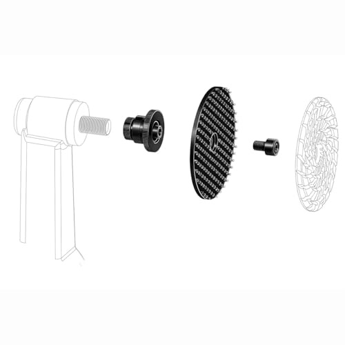 DISTAR Polishing Support Adaptateur pour adaptateur de gravure et mini ponceuse Pièce de transition universelle pour disques à tronçonner diamantés, tampons de polissage et bols abrasifs Stable et