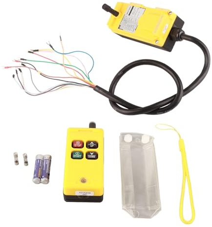 4 botones de control de elevaci¨®n de gr¨²a 24 V, de control, interruptor pulsador con emisor para gr¨²a
