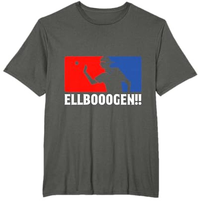 Bier Pong Ellbogen Trinkspiel Bierpong Team T-Shirt