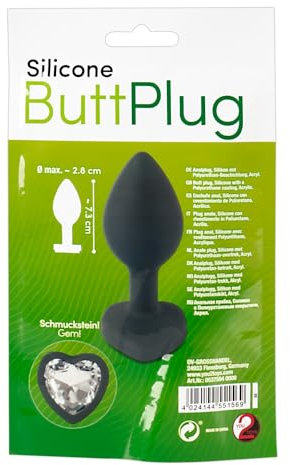 You2Toys Tappo anale in silicone Nero