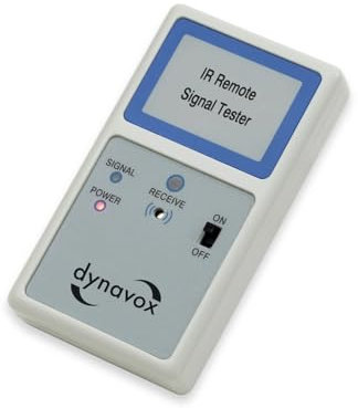 Dynavox IRC - Tester di segnale IR per telecomandi, tester di funzionamento, funzionamento a batteria