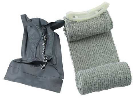 Israelische Bandage | Outdoor Training Mullbinde | Praktische Schutzbandage, Stretchbandage, Knöchelverstauchungsbandage, Erste-Hilfe-Gaze-Wrap, Trauma-Wundverband, Kampfverband