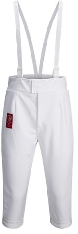 350N Fäktbyxor, Fäktningsträning för Vuxna för Barn Fäktdräkt Fäktutrustning Skyddskläder, Folie/Epee/Sabre (Color : Left hand, Size : 44#)