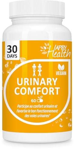 Confort Urinaire - 60 Gélules Végétales - Complément Urinaire Femme - À Base de Canneberge, Pissenlit, D-Mannose - Bien-Être Général, Équilibre Intérieur - Fabriqué en France - Nutri Life