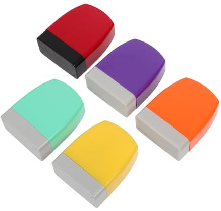 DOITOOL 5stücke Teiliges Diy Blankosiegel Zum Stempeln Und Siegeln Diy-stempelzubehör Mit Robustem Etui Für Bastelarbeiten Und Dokumente