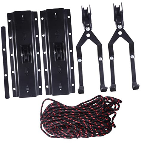 Abaodam Heavy Duty Wall Mount Bike Storage Hoist for Garage Ceiling Hook Rack for Indoor Bicycle Hanger Secure Rack