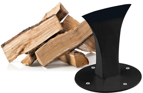 Spaccalegna manuale - Tagliatrice per legna da esterno, per accendifuoco, spaccalegna manuale robusto per tronchi | Adatto per camini, stufe, bracieri, taglio della legna da esterno, campeggio,