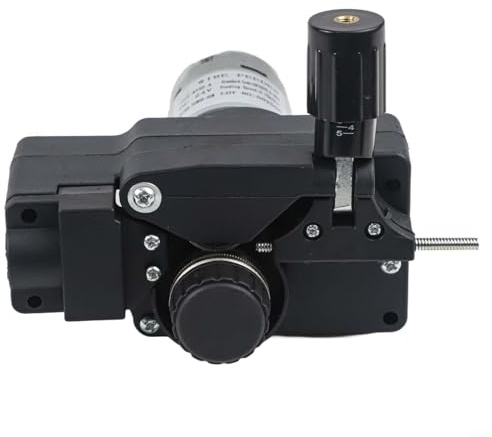 Zilimontt Motore alimentatore filo da 40 W per saldatrici MIG autosermellate, installazione a sinistra o destra, parte ingranaggi in plastica compatibile con saldatrici inverter (40 W destra)