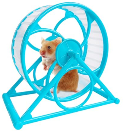 Löparhjul för små husdjur – klar träningsspinner, aktivitetshjul med flera funktioner, enkel att installera burtillbehör | säker energifrisättning fitnessutrustning för hamster gerbil igelkottshöljen