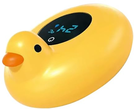 Termómetro de Agua para Bañera Infantil - Medidor de Seguridad Flotante Electrónico para Bañera | Medidor de Temperatura de Baño con Diseño de Animales,Para piscina, ducha, madres y padres primerizos,