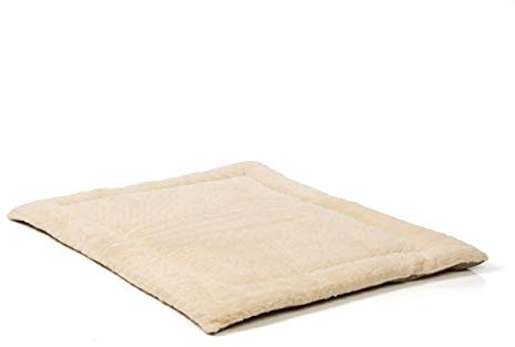 Wallace & Jones | Bristol, Gepolsterte Liegedecke zum wenden | Beige | ca. 90 x 70 x 5 cm