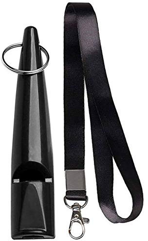 KANKOO Hundepfeife Hochfrequenz Hundepfeife Hundetraining Katze Pfeife Hund Verhalten Trainer Stille Hund Whistle Stop Barking Hund Pfeifen Stop Barking Black,5pcs