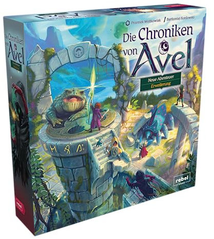 Rebel, Chroniken von Avel – Neue Abenteuer, Erweiterung, Familienspiel, Rollenspiel, 1-4 Spieler, Ab 8+ Jahren, 60 Minuten, Deutsch, 2. Erweiterung, Mehrfarbig, Bunt