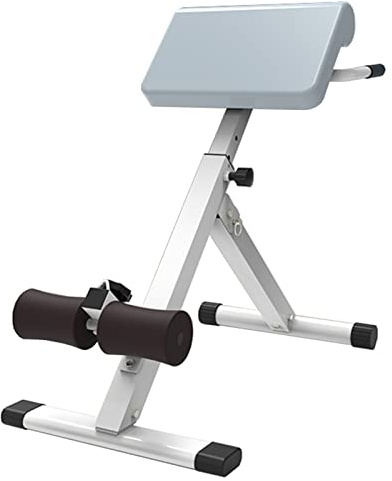 Rückentrainer Römischer Hyperextension-Stuhl für Heim-Fitnessstudio, zusammenklappbarer römischer Stuhl, Trainingsgerät für den unteren Rücken/Bauchmuskeln/Gesäßmuskeln/45-Grad-Hüftverlängerung ( Colo